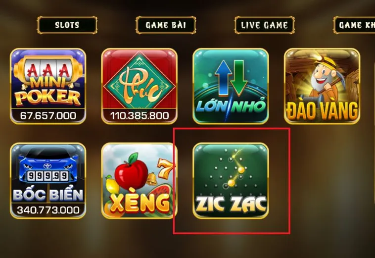 Bí Kíp Chơi Game Nhanh ZicZac Tại KingFun Cực Đỉnh Cho Tân Thủ